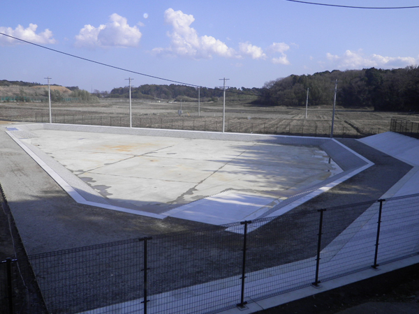 ５号調整池整備工