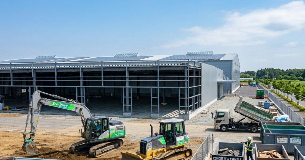 BtoBビジネスを支えるクリーン施工｜サプライチェーンの環境基準に適合する建設技術