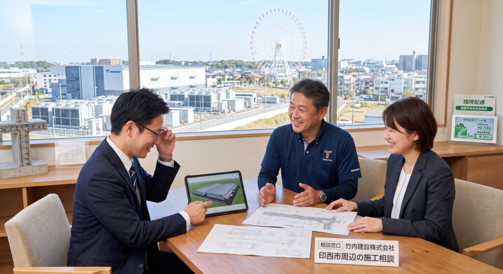 【印西市周辺の企業・自治体様へ】安心の暮らしと笑顔を届ける建設施工の相談窓口